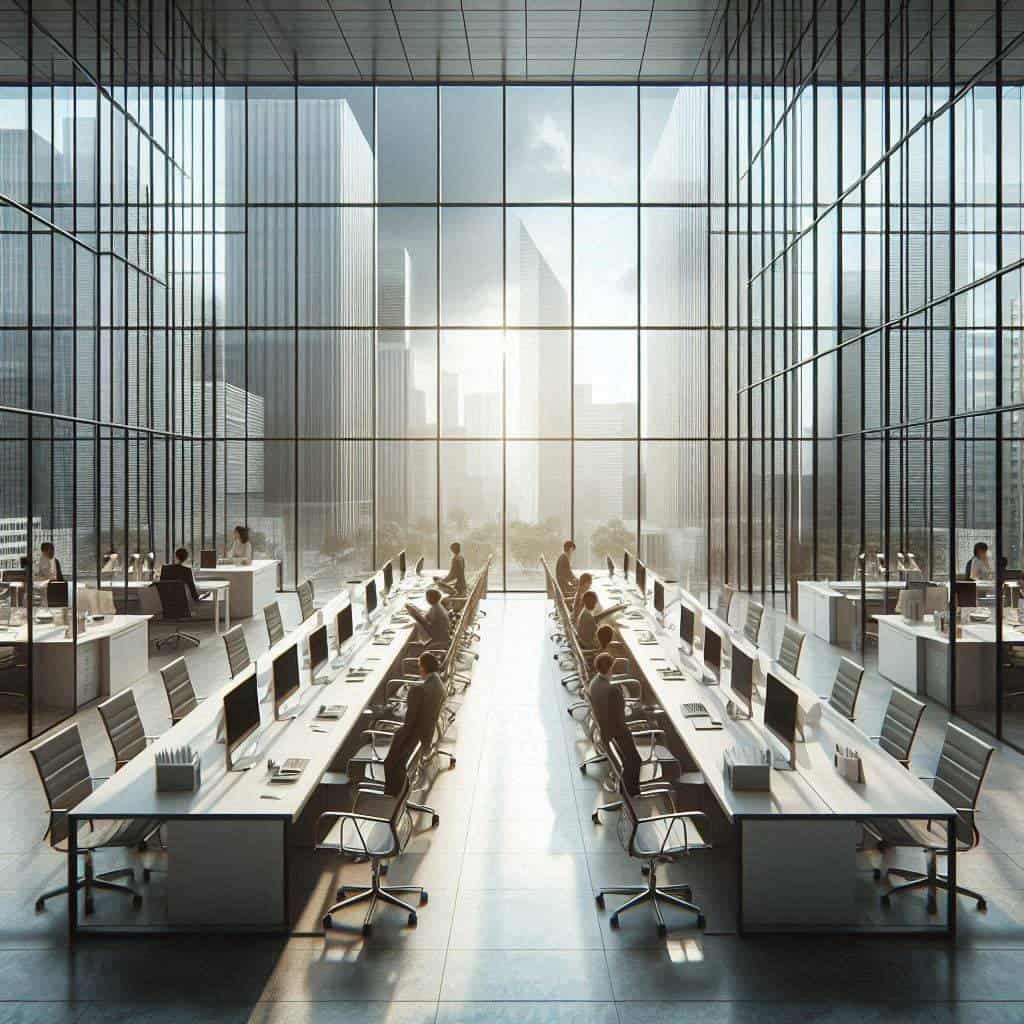 咨询公司写字楼办公中的企业现金流压力碰到物业集中检修应由哪个岗位跟进